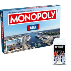 Monopoly - Kiel inkl. Top Trumps THW Kiel