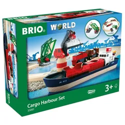 BRIO Spiel Container Hafen Set