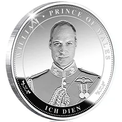 Gedenkausgabe zu Ehren von William – Prince of Wales