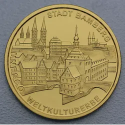 Goldmünze 100 Euro Bamberg 2004  Unesco-Weltkulturerbe (Deutschland)