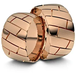Trauringe Cuxhaven 333er Rotgold - 8924
