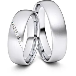 Trauringe Stralsund 585er Weiflgold - 9843