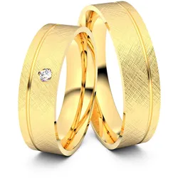 Trauringe Wismar 333er Gelbgold - 4673