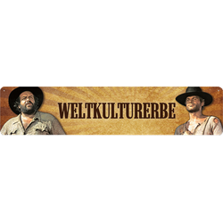 Bud Spencer & Terence Hill – Straßenschild "Weltkulturerbe"