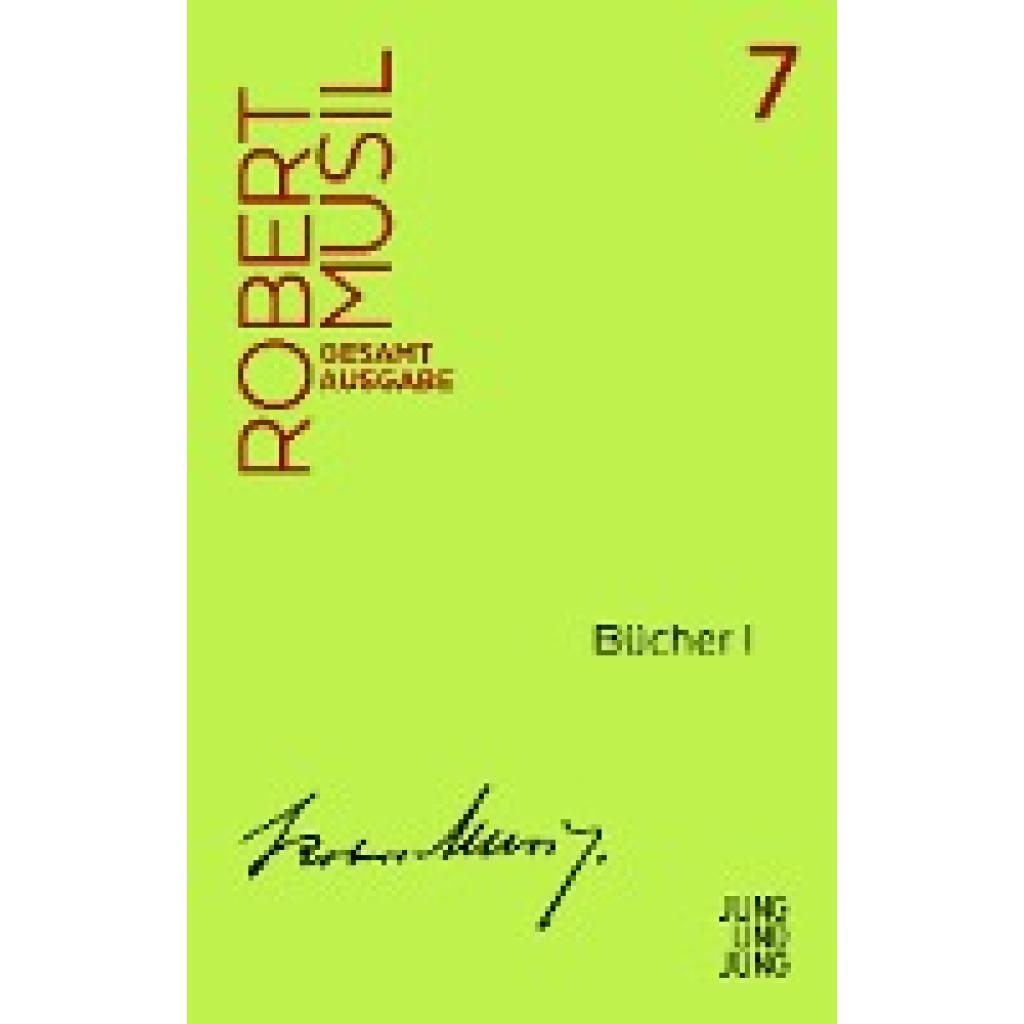 Bücher I (Musil, Robert)